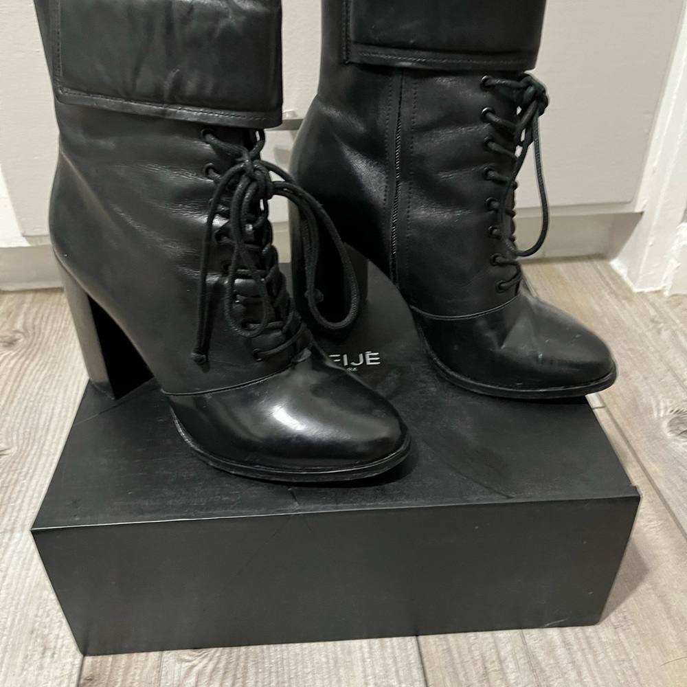 NASTY GAL A7EIJE NEW YORK Shoes; Color: Black; Size: 8 Made in Brazil